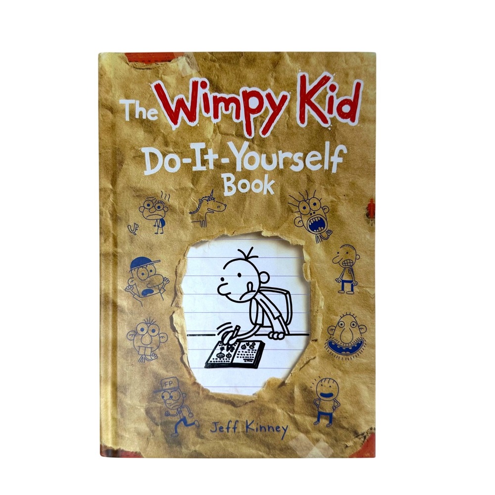 Diary of a Wimpy Kid Do-It-Yourself Book Hardcover Jeff Kinney Journal 2011